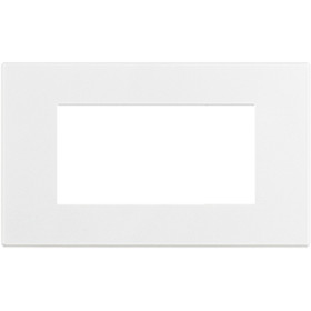 BT Axolute Air Матовая белая Рамка, итальянская модульность, 4 модуля.