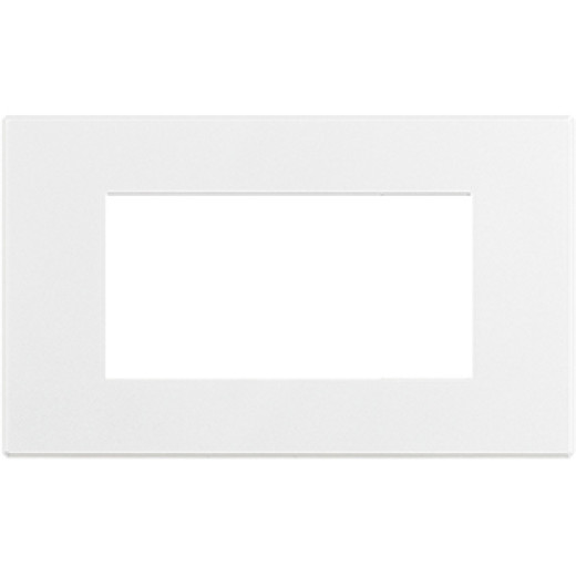 AXOLUTE Air рамка,итальянская модульность, 4 модуля, Матовый белый