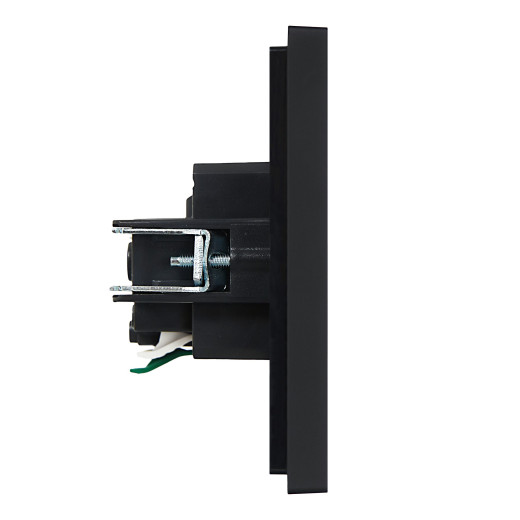 FORTE&PIANO Роз. с з/к з/ш б/к 16А FP113 чер. IEK