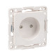 Стокгольм Механизм Розетки 1-местной б/з 10 А автоматические клеммы белый с защ. штор. EKF PROxima