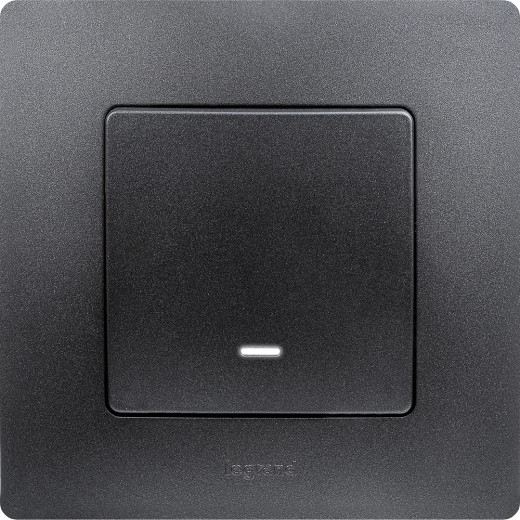 Рамка 1 пост - Legrand Etika - антрацит