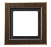 JUNG Античная латунь рамка 1-постовая