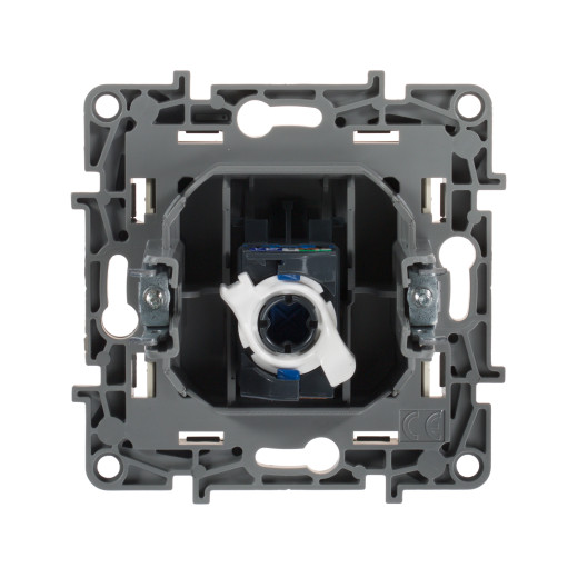 Розетка компьютерная RJ45 категория 5e UTP - Legrand Etika - слоновая кость