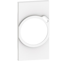 BT Living now Белый Лицевая панель для комбинированных розеток 2К+З/USB 2 мод.