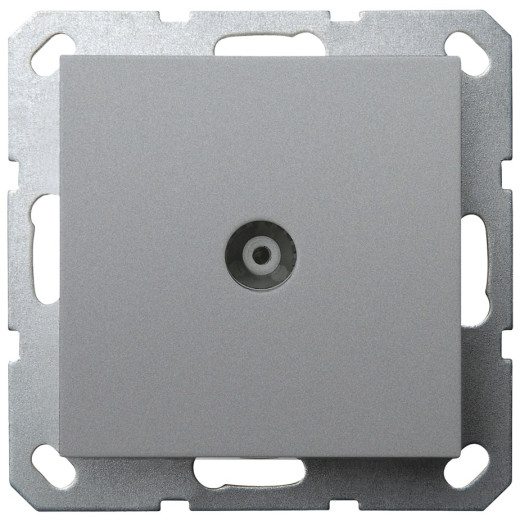 G Алюминий Розетка TV проходная