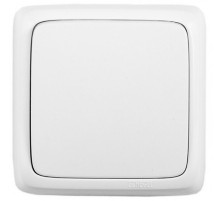 Hegel Альфа наруж Белый ВА10-164 Переключатель 1-клавишный с индикацией, с изол. пластиной