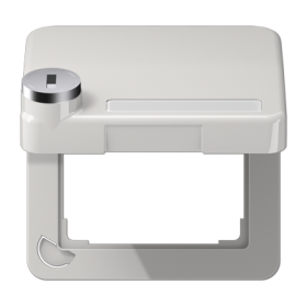 JUNG крышка с замком, светло-серый