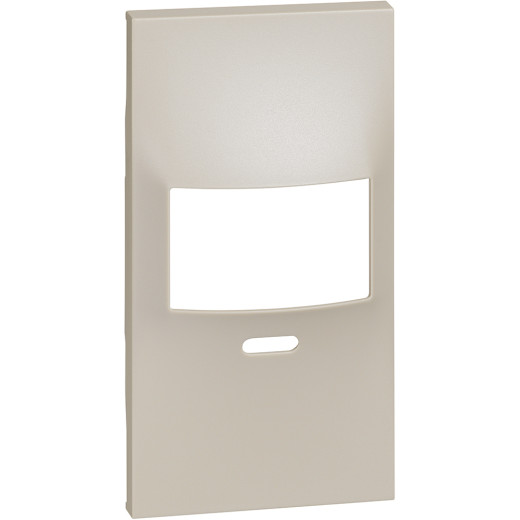 LIVING NOW. Лицевая панель для датчика движения 2 модуля.Цвет Песочный.