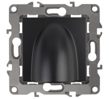 ЭРА 12-6003-05 Вывод кабеля, Эра12, антрацит (10/100/1200)