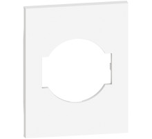 BT Living now Белый Лицевая панель для розеток 2К+З нем/итал стандарта 3 мод.