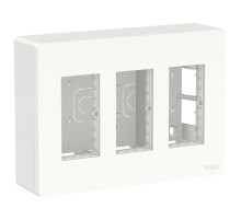 Schneider Electric Unica System+ Бел Блок открытой установки 3х2