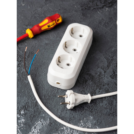 Колодка 3 гн. 16А 3,5кВт с/з Эксперт EKF PROxima