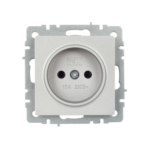 BRITE Роз. без з/к/ш 10А РС10-1-0-БрА алюм. IEK