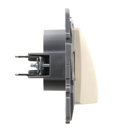 Вывод кабеля IP21 - Legrand Etika - с зажимом для кабеля - слоновая кость