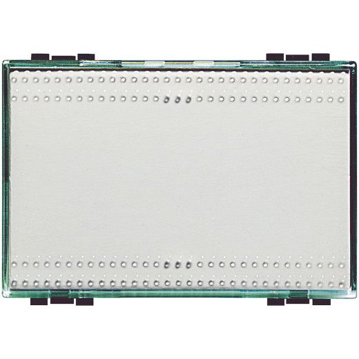 Прозрачная клавиша KristaLivinglight для любых устройств, 3 модуля