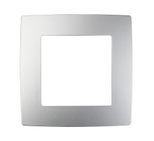 ЭРА 12-5001-03 Рамка на 1 пост, Эра12, алюминий (20/200/6400)