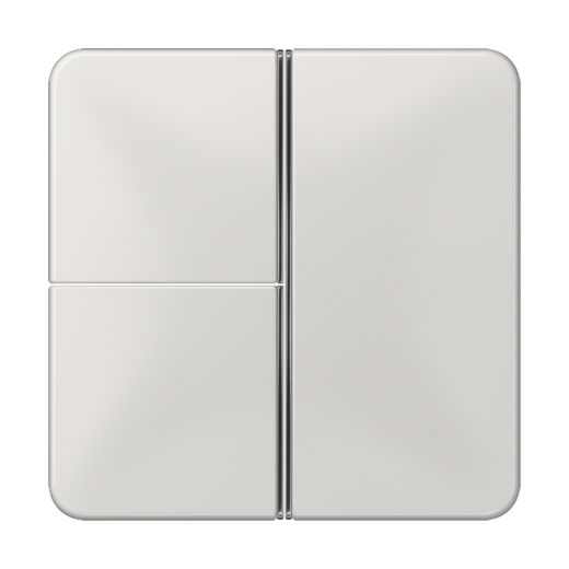 3-клавишная накладка для пульта КNX, светло-серая, для серии СD