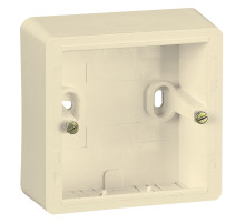 Legrand Cariva Крем Коробка для накладного монтажа, 1-мест..