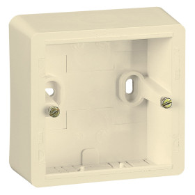 Legrand Cariva Крем Коробка для накладного монтажа, 1-мест..