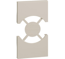 BT Living now Песочный Лицевая панель для розеток 2К+З немецк/итальян стандарта 2 мод.