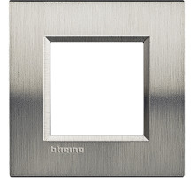 BT LL Фактурная сталь Рамка прямоугольная, 2 мод.