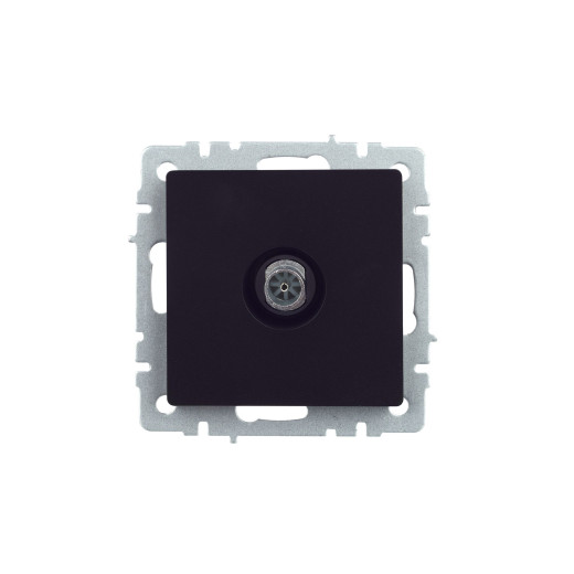 BRITE Роз. TV оконечная РТВ11-0-БрЧ черн. IEK