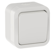 TORS Выключ. кнопочный 10А IP55 TS310 белый IEK