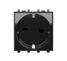 DKC Avanti Розетка модульная, 2P+E, с з/ш, 