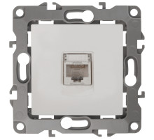 ЭРА Розетка Серия 12 12-3107-01 информационная RJ45 IP20 белый