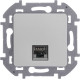 Розетка компьютерная RJ45 категория 5e UTP - Legrand/Daccord Inspiria - алюминий