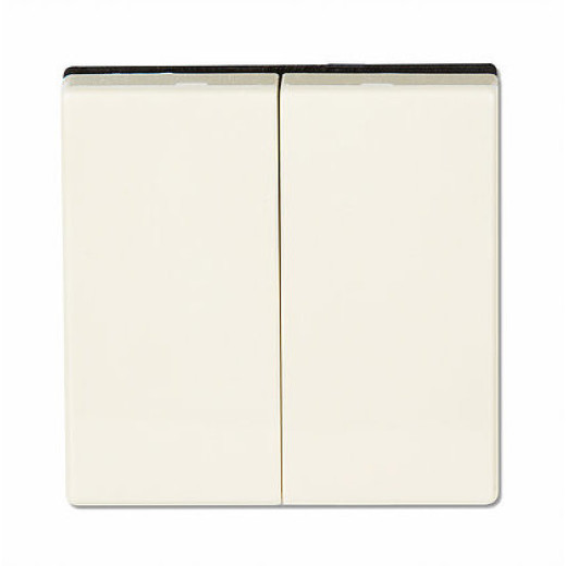 Клавиша для двойного выключателя, слоновая кость