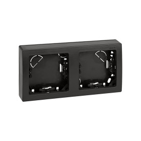 Simon 73 loft Графит Рамка 2-ая горизонтальная 75х146 мм