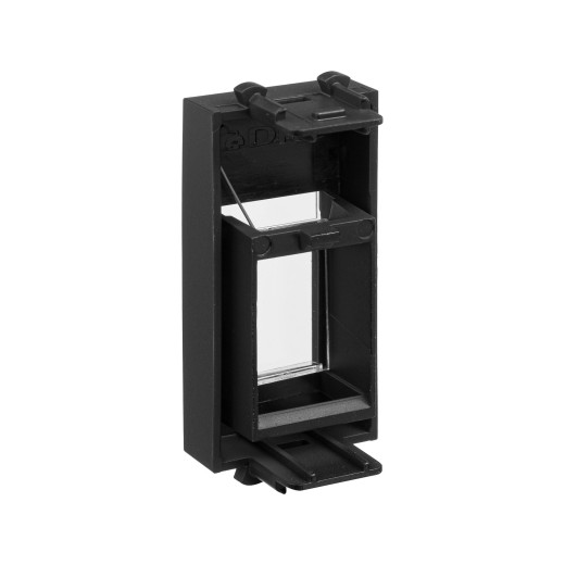 Адаптер для Keystone, Avanti, черный матовый, 1 модуль