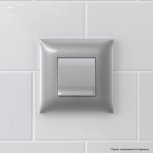 Вывод кабеля из стены, Avanti, закаленная сталь