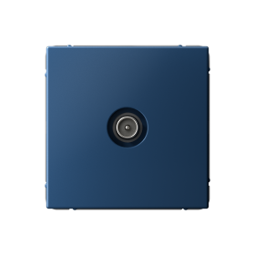 Systeme Electric ArtGallery Аквамарин TV Розетка проходная 4DB, механизм