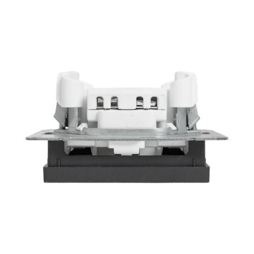 Механизм выключателя, карточный, с подсветкой, чёрный Эпика EKF