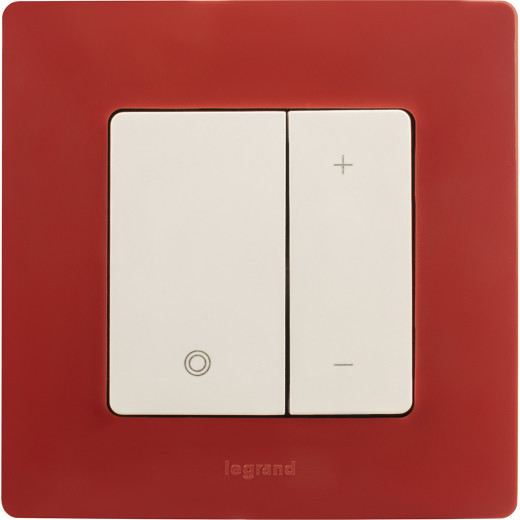 Рамка 1 пост - Legrand Etika - красный