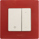 Рамка 1 пост - Legrand Etika - красный