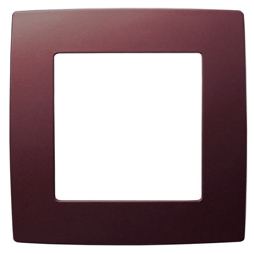 12-5001-25 ЭРА Рамка на 1 пост, Эра12, бордо (20/200/5000)