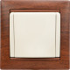 Рамка 1 пост - Legrand Valena - тонированное дерево