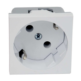 Kopos Розетка QUADRO белая 16 A, 250 V AC QS 45X45 (BB)