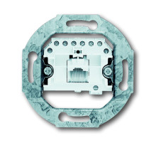 ABB BJE Мех Розетка ТЛФ 1-ая (8-пол) наклонная