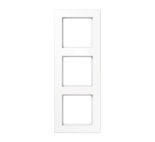 JUNG A creation Белая Рамка 3-ая