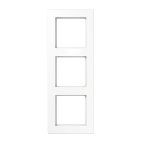 JUNG A creation Белая Рамка 3-ая