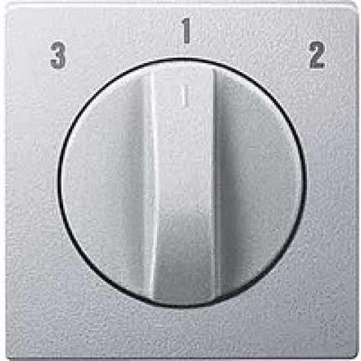 MERTEN НАКЛАДКА д/выключателя вентилятора, АЛЮМИНИЙ, SM