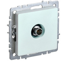 IEK BRITE BASE Жемчуг Розетка TV оконеч РТВ11-0-БрЖ