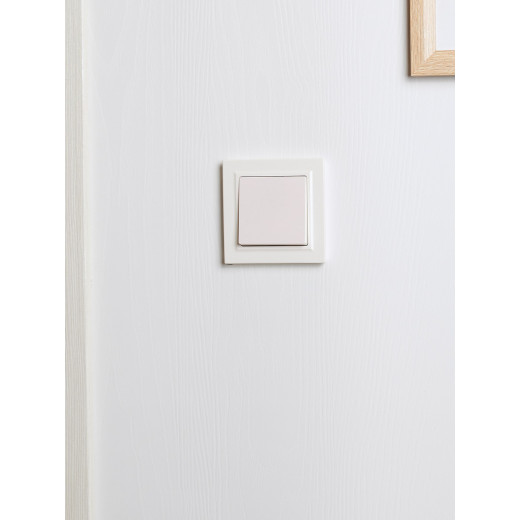 BRITE Рамка 1-мест. РУ-1-БрЖ жемч. IEK