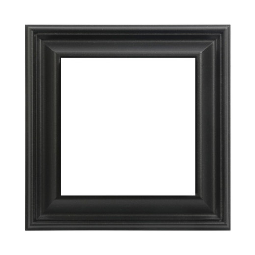 Рамка 1-пост, термопласт, черный матовый, Eco Deco