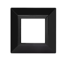 DKC Avanti Рамка из металла, черная, 1 пост (2 мод.)