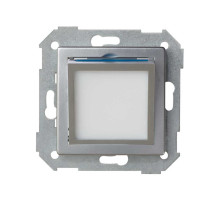 Simon 82 Алюминий Накладка на ориентационный led-светильник, S82,82Нат
